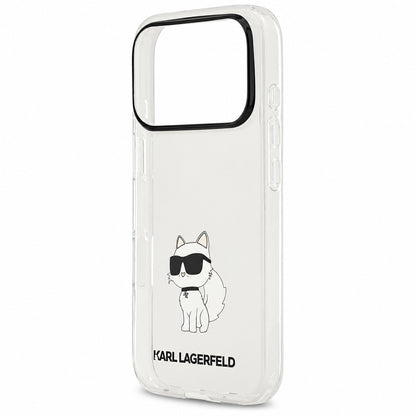 Maska za Apple iPhone 18 Pro Max / 17 Pro Max, Karl Lagerfeld, IML Choupette NFT, providna