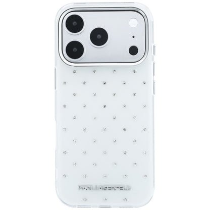 Futrola za Apple iPhone 18 Pro Max / 17 Pro Max, Karl Lagerfeld, IML Rhinestones and Electroplated Logo, Bela