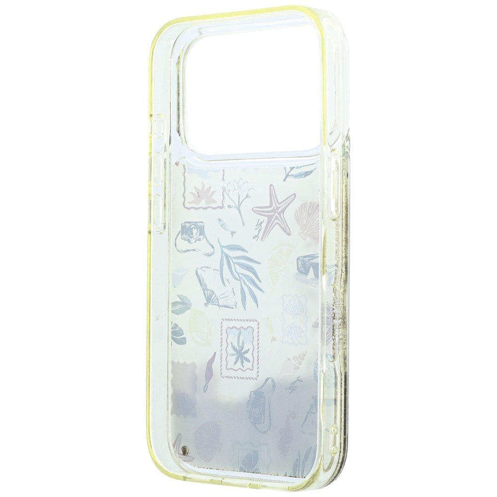 Futrola za Apple iPhone 18 Pro Max / 17 Pro Max, Karl Lagerfeld, Liquid Glitter Beach and Sand, Bež
