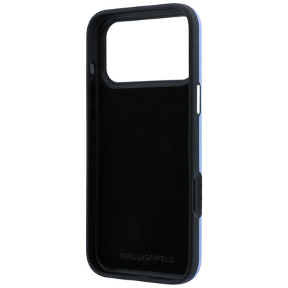 Futrola za Apple iPhone 18 Pro Max / 17 Pro Max, Karl Lagerfeld, Smooth Big Resin Signature Logo, Plava