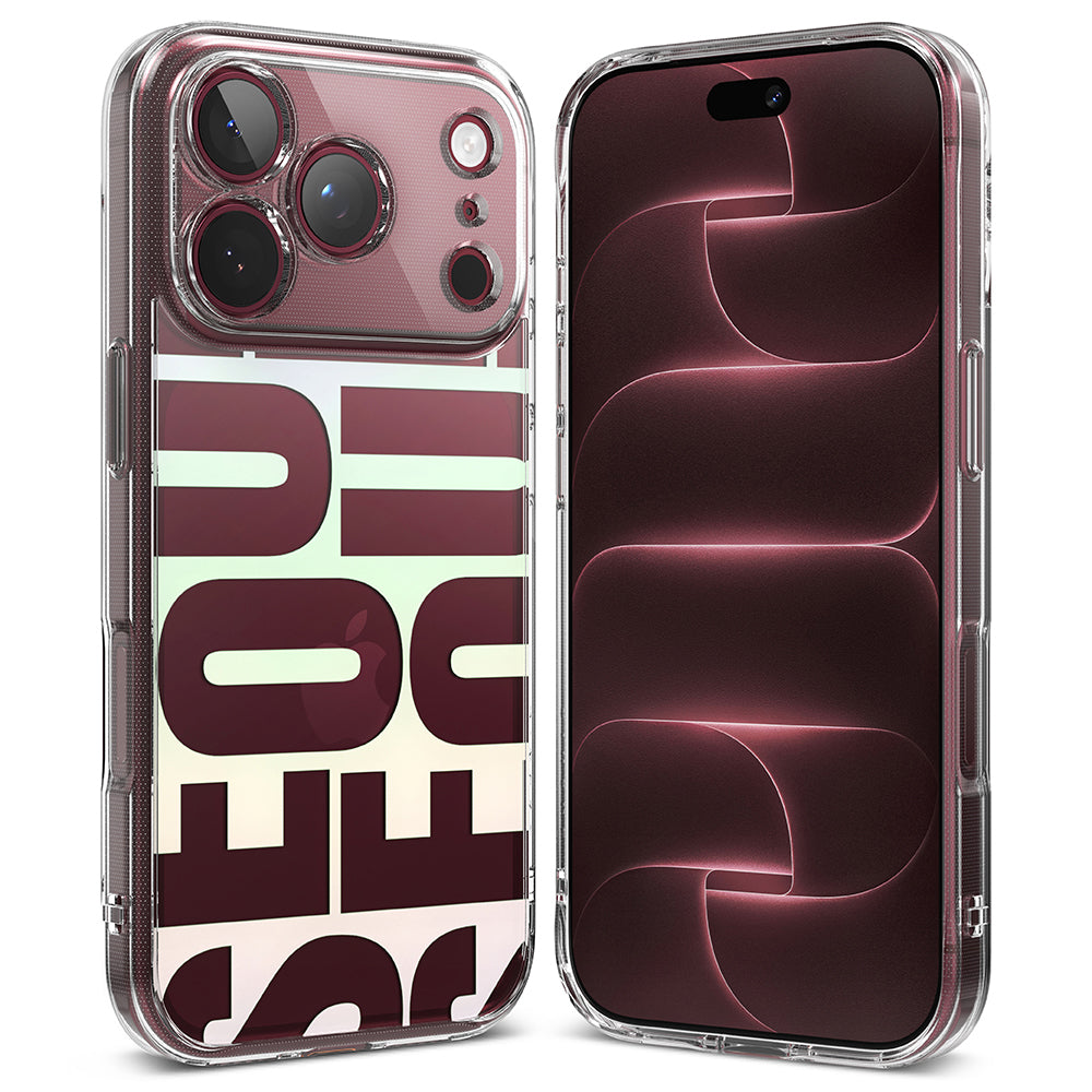 Futrola za Apple iPhone 18 Pro Max / 17 Pro Max, Ringke, Fusion Seoul, Bordo