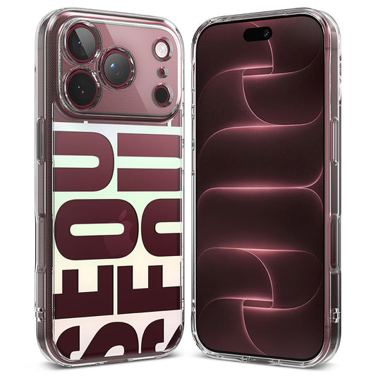 Futrola za Apple iPhone 18 Pro Max / 17 Pro Max, Ringke, Fusion Seoul, Bordo