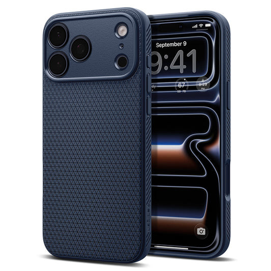 Futrola za Apple iPhone 18 Pro Max / 17 Pro Max, Spigen, Liquid Air, Tamnoplava ACS12112