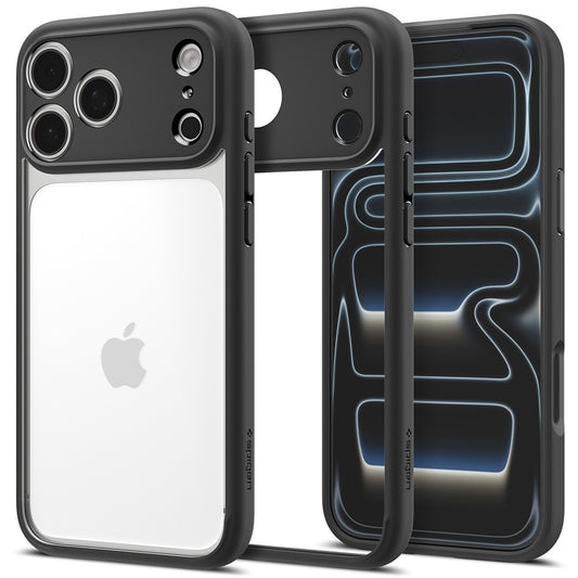 Futrola za Apple iPhone 18 Pro Max / 17 Pro Max, Spigen, Ultra Hybrid, Crna Mat ACS12117