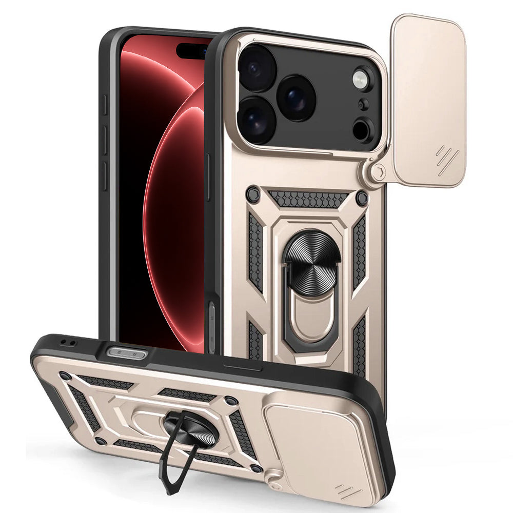 Futrola za Apple iPhone 18 Pro Max / 17 Pro Max, Techsuit, CamShield, Zlatna