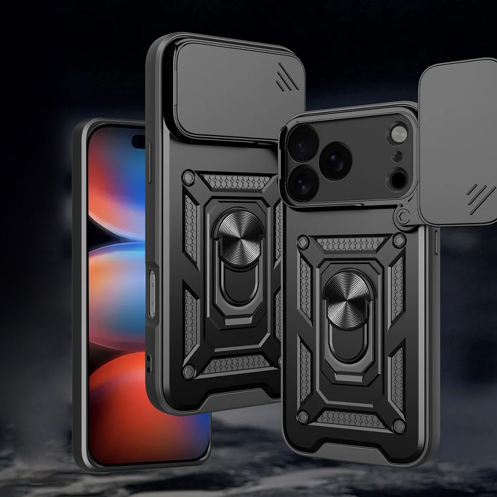 Futrola za Apple iPhone 18 Pro Max / 17 Pro Max, Techsuit, CamShield, Crna