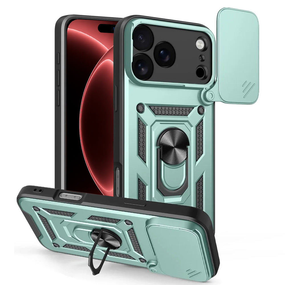 Futrola za Apple iPhone 18 Pro Max / 17 Pro Max, Techsuit, CamShield, Zelena
