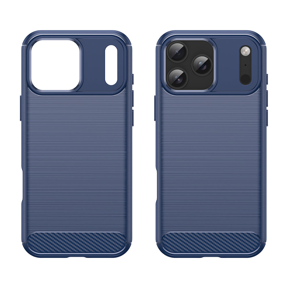 Futrola za Apple iPhone 18 Pro Max / 17 Pro Max, Techsuit, Karbon, Plava