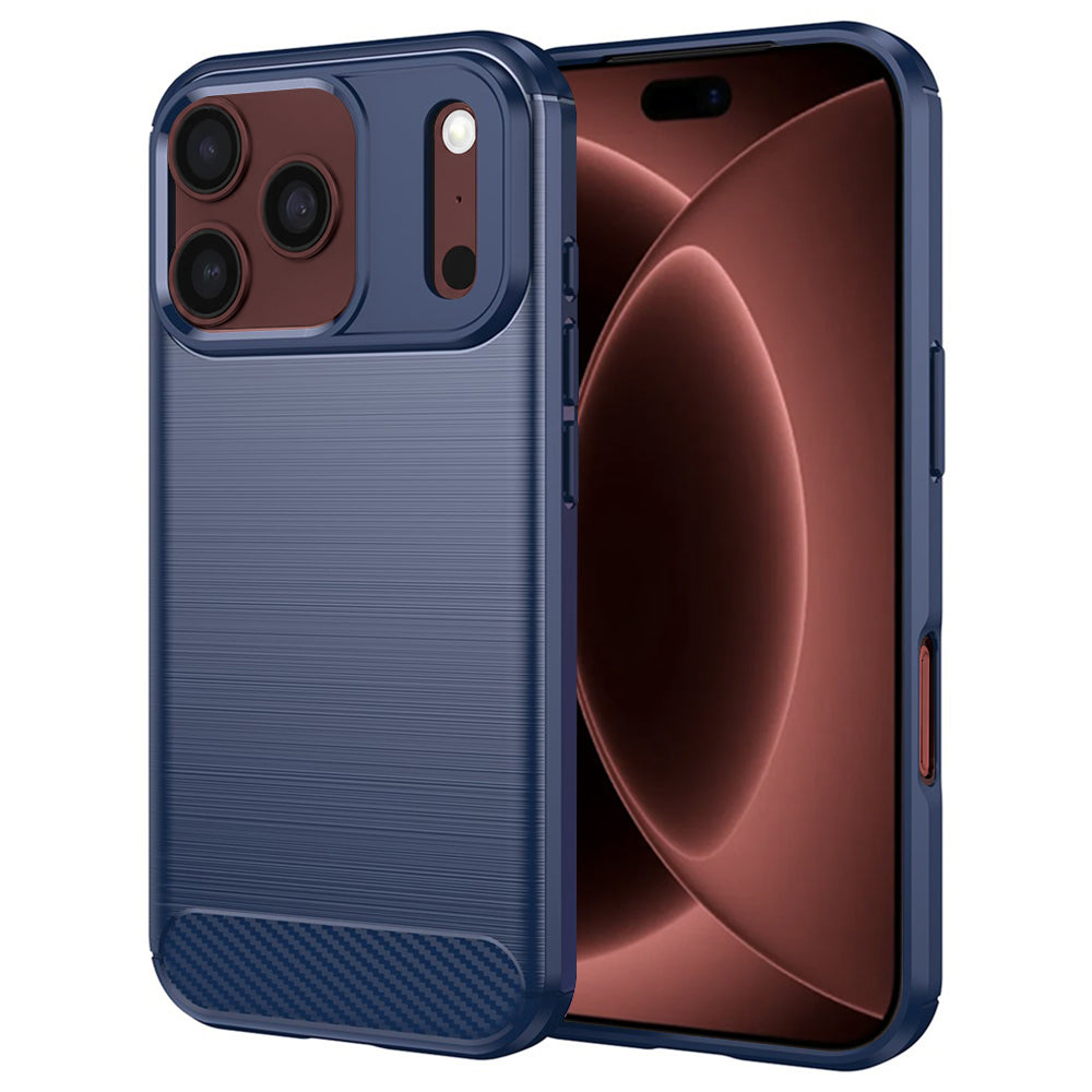 Futrola za Apple iPhone 18 Pro Max / 17 Pro Max, Techsuit, Karbon, Plava
