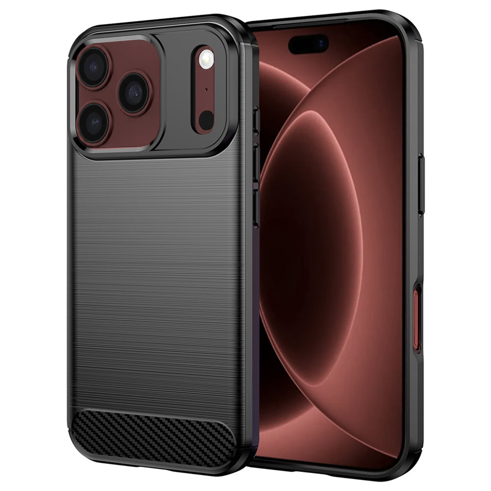 Futrola za Apple iPhone 18 Pro Max / 17 Pro Max, Techsuit, Karbon, Crna