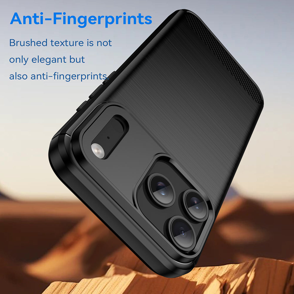 Futrola za Apple iPhone 18 Pro Max / 17 Pro Max, Techsuit, Karbon, Crna