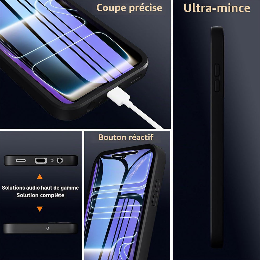 Futrola za Apple iPhone 18 Pro Max / 17 Pro Max, Techsuit, ColorVerse 360, Crna