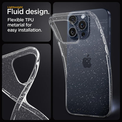 Futrola za Apple iPhone 18 Pro Max / 17 Pro Max, Techsuit, SparkleSkin, Providna
