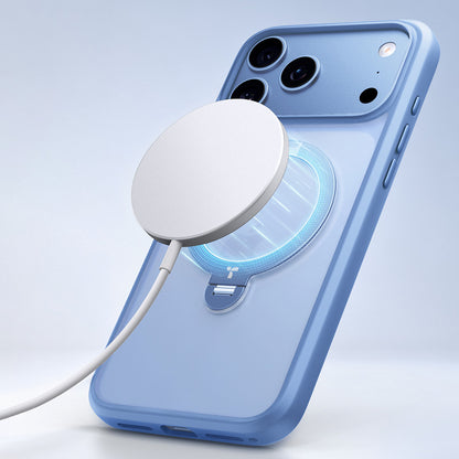 MagSafe futrola za Apple iPhone 18 Pro Max / 17 Pro Max, Torras, Ostand Spin, Plava