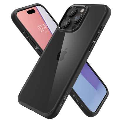 Futrola za Apple iPhone 15 Pro Max, Spigen, Ultra Hybrid, Mat Crna ACS06570
