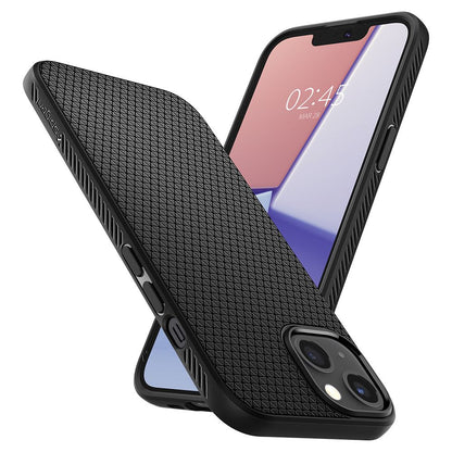 Case for Apple iPhone 13, Spigen, Liquid Air, Black 