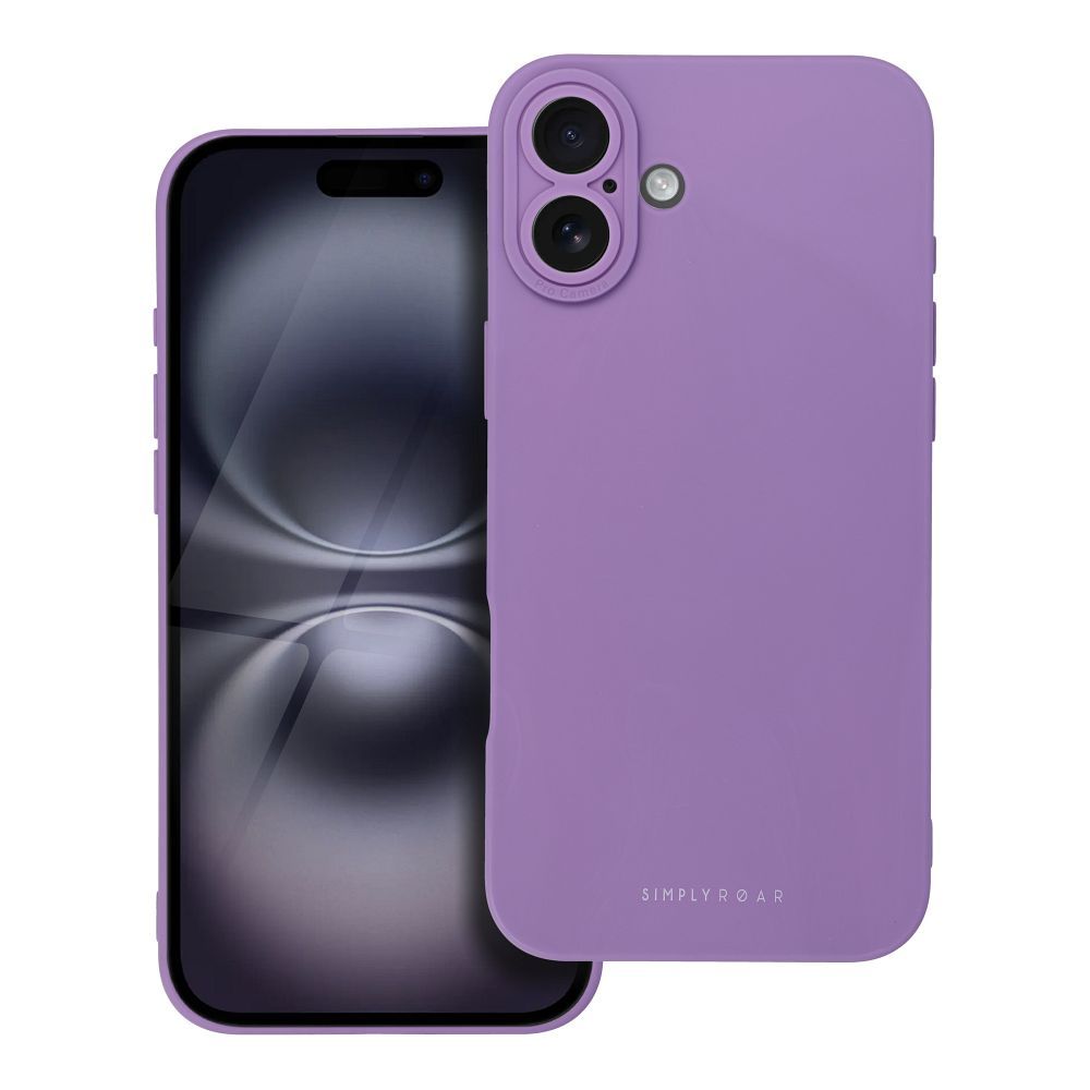 Futrola za Apple iPhone 16 Plus, OEM, Roar Luna, Ljubičasta