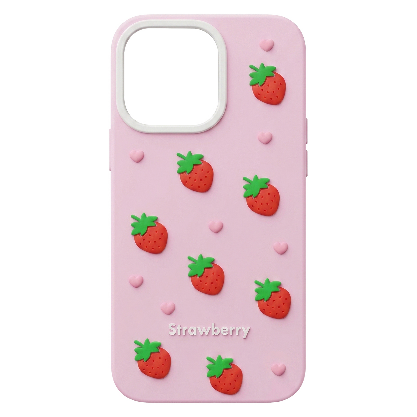 Futrola za Apple iPhone 15 / 14 / 13, OEM, Strawberry, Roze