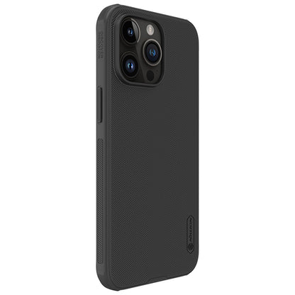 Case for Apple iPhone 16 Pro Max, Nillkin, Super Frosted Shield Pro, Black 