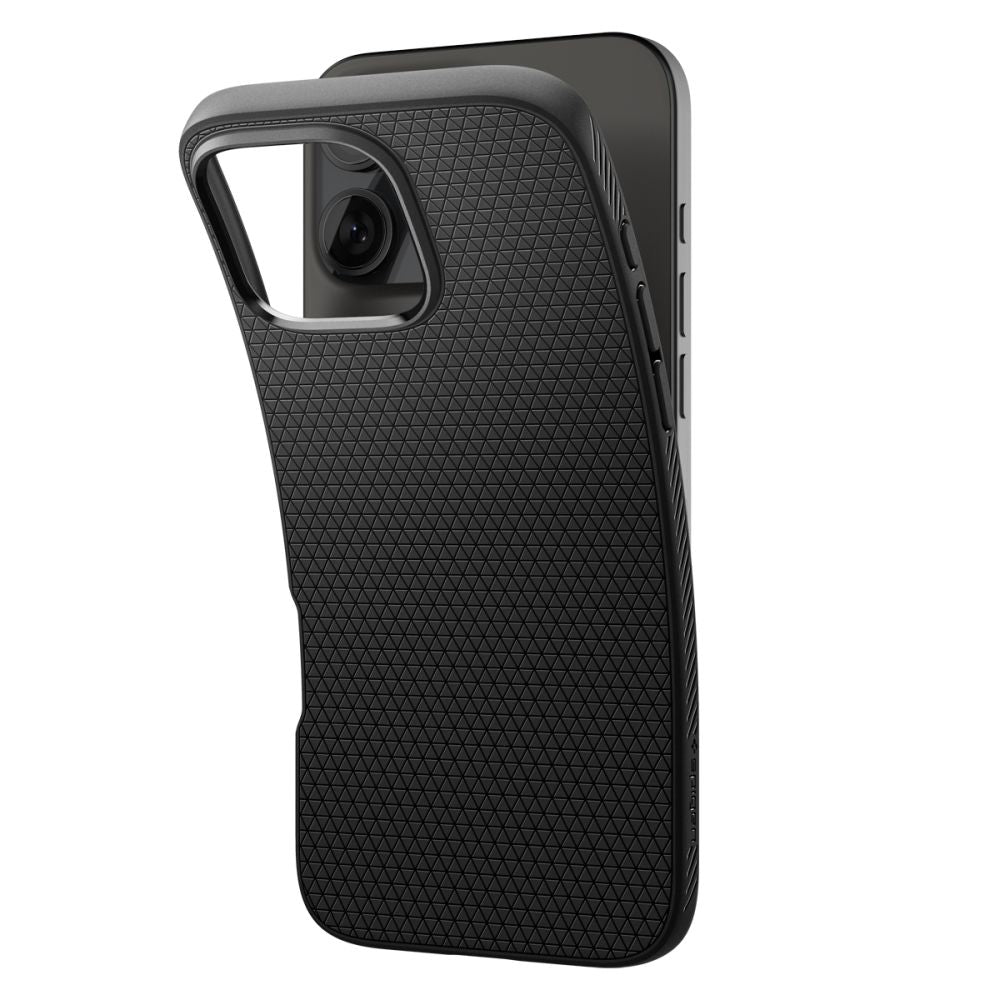 Case for Apple iPhone 16 Pro Max, Spigen, Liquid Air Matte, Black ACS07988 