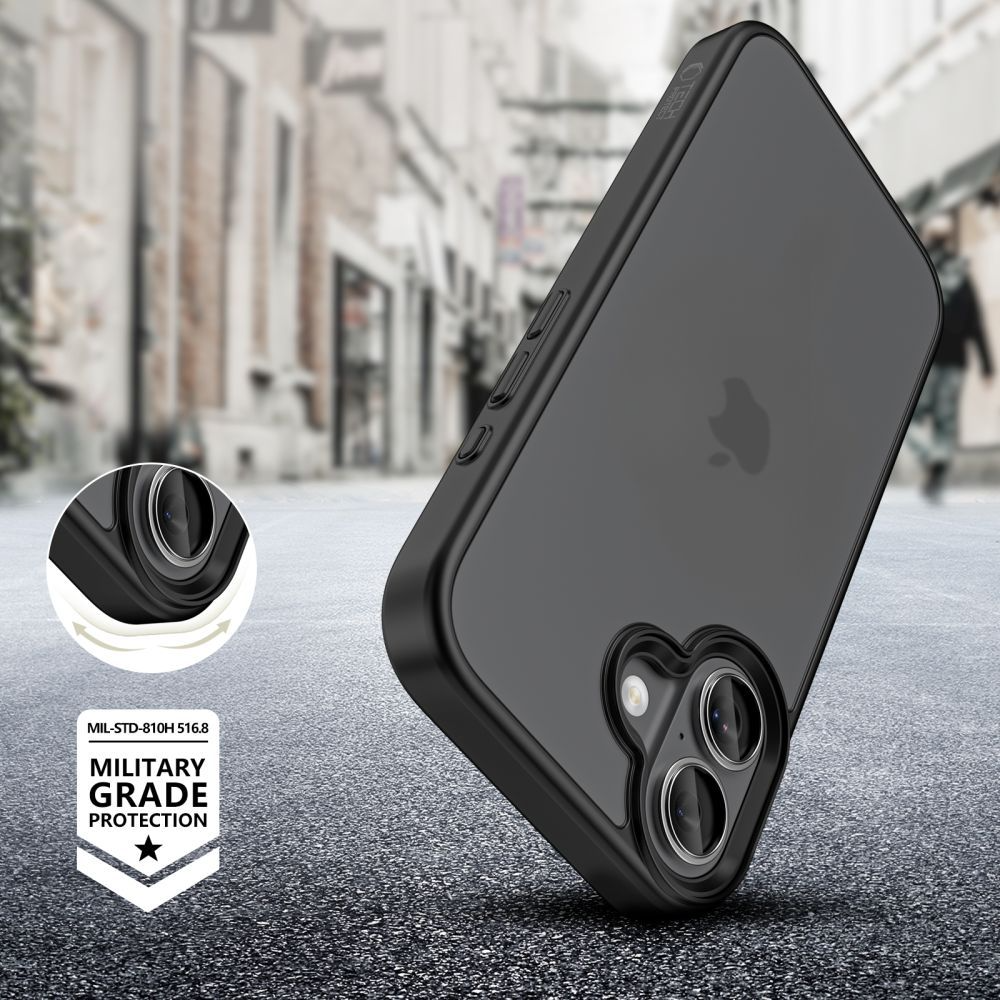 Futrola za Apple iPhone 17, Tech-Protect, Magmat, Crna Mat