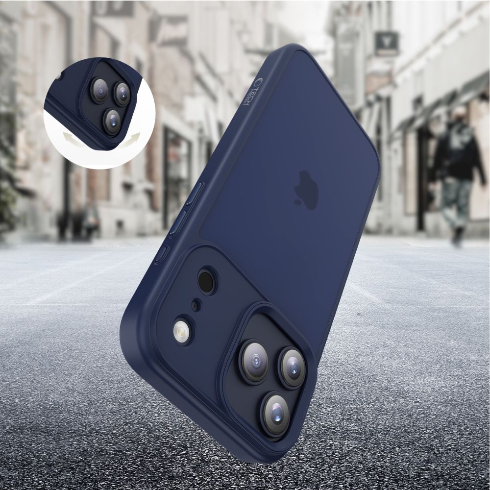Futrola za Apple iPhone 17 Pro Max, Tech-Protect, Magmat, Mat Tamnoplava