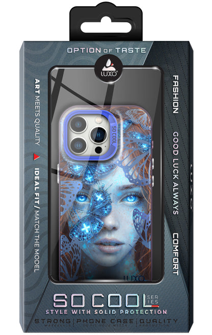 Futrola za Apple iPhone 14 Pro Max, LUXO So CooL, ArcadiA Butterfly Girl, Multicolor