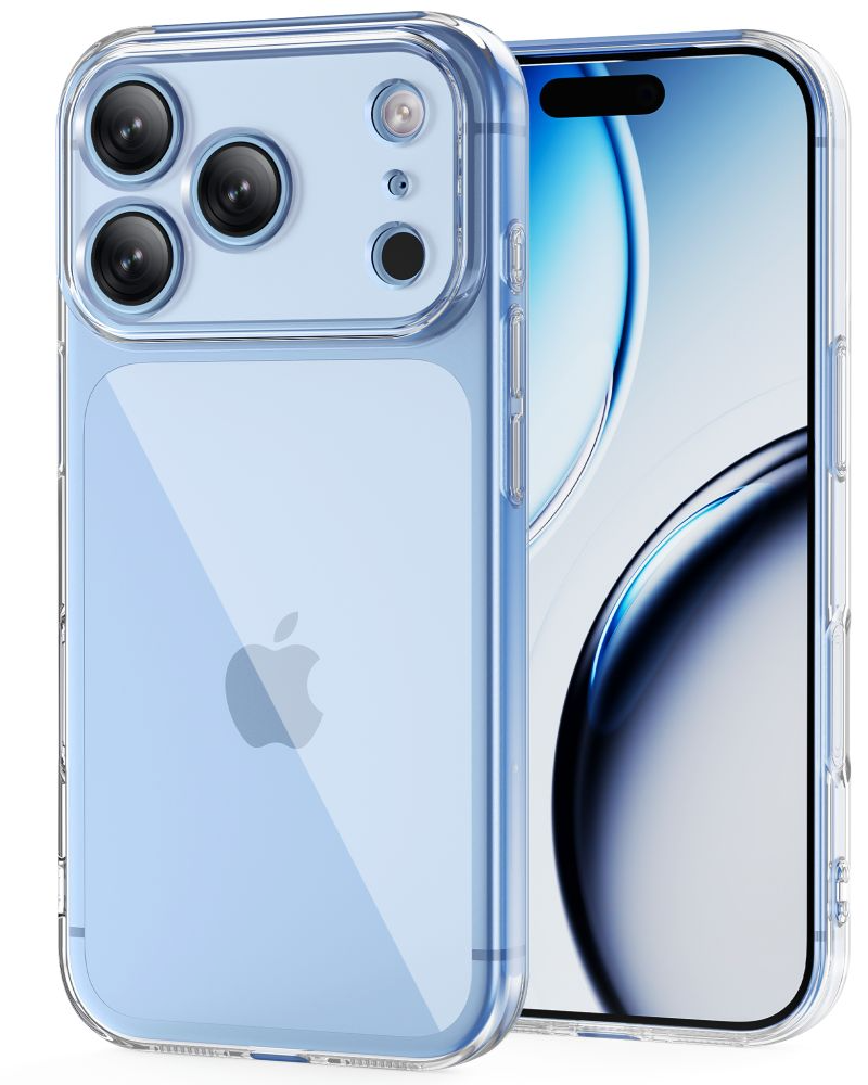 Futrola za Apple iPhone 18 Pro / 17 Pro, Tech-Protect, Flexair sa zaštitnim staklom, Providna