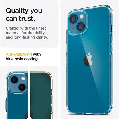 Case for Apple iPhone 13, Spigen, Liquid Crystal, Transparent 
