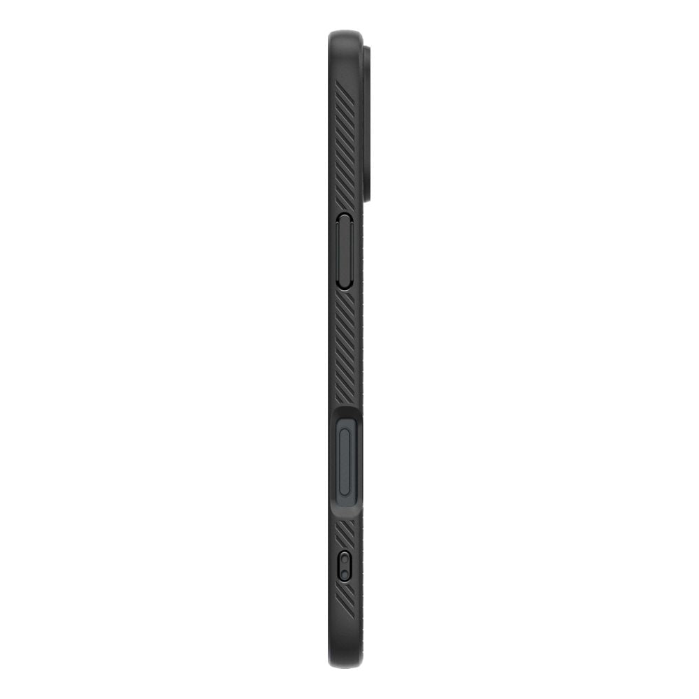 Case for Apple iPhone 16, Spigen, Liquid Air Matte, Black ACS08194 