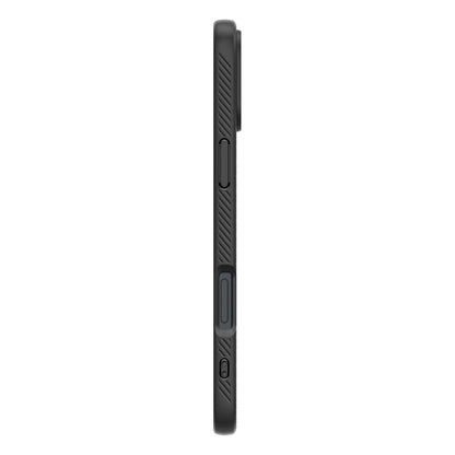 Case for Apple iPhone 16, Spigen, Liquid Air Matte, Black ACS08194 