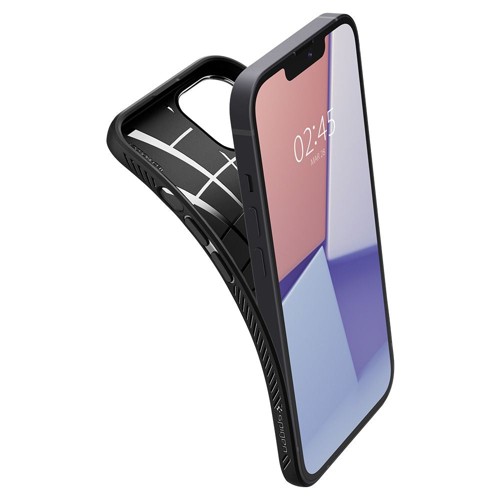Case for Apple iPhone 13, Spigen, Liquid Air, Black 