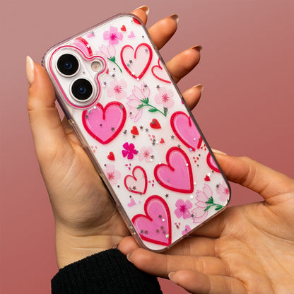Futrola za Apple iPhone 16 Pro Max, OEM, Ultra Trendy Love 1, Multicolor