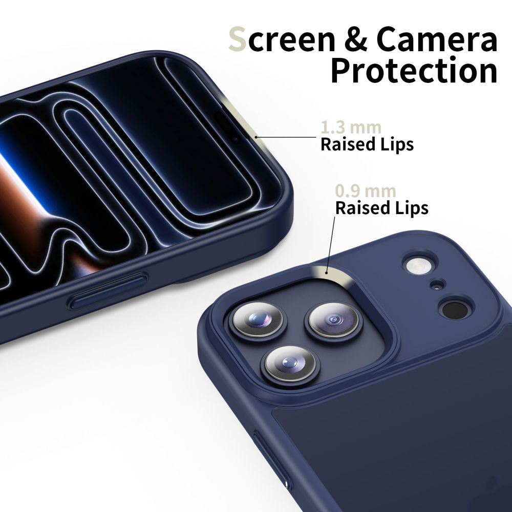 Futrola za Apple iPhone 17 Pro Max, Tech-Protect, Magmat, Mat Tamnoplava
