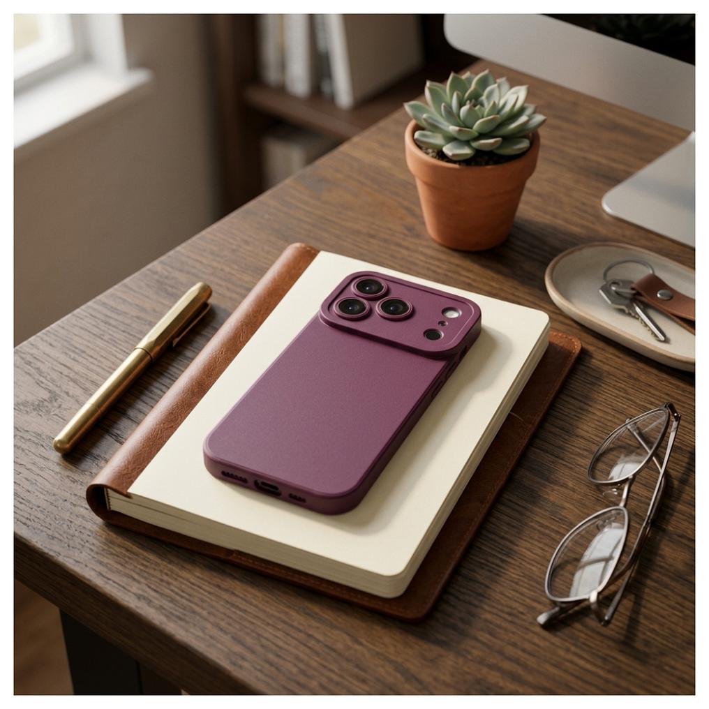 Maska za Apple iPhone 18 Pro Max / 17 Pro Max, OEM, Matt 2.0, bordo