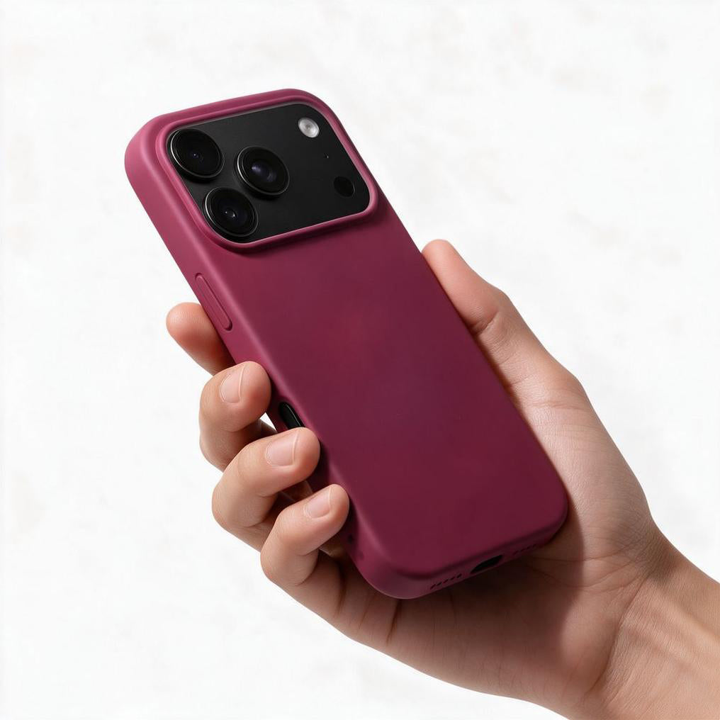 Maska za Apple iPhone 18 Pro Max / 17 Pro Max, OEM, silikonska, bordo boje