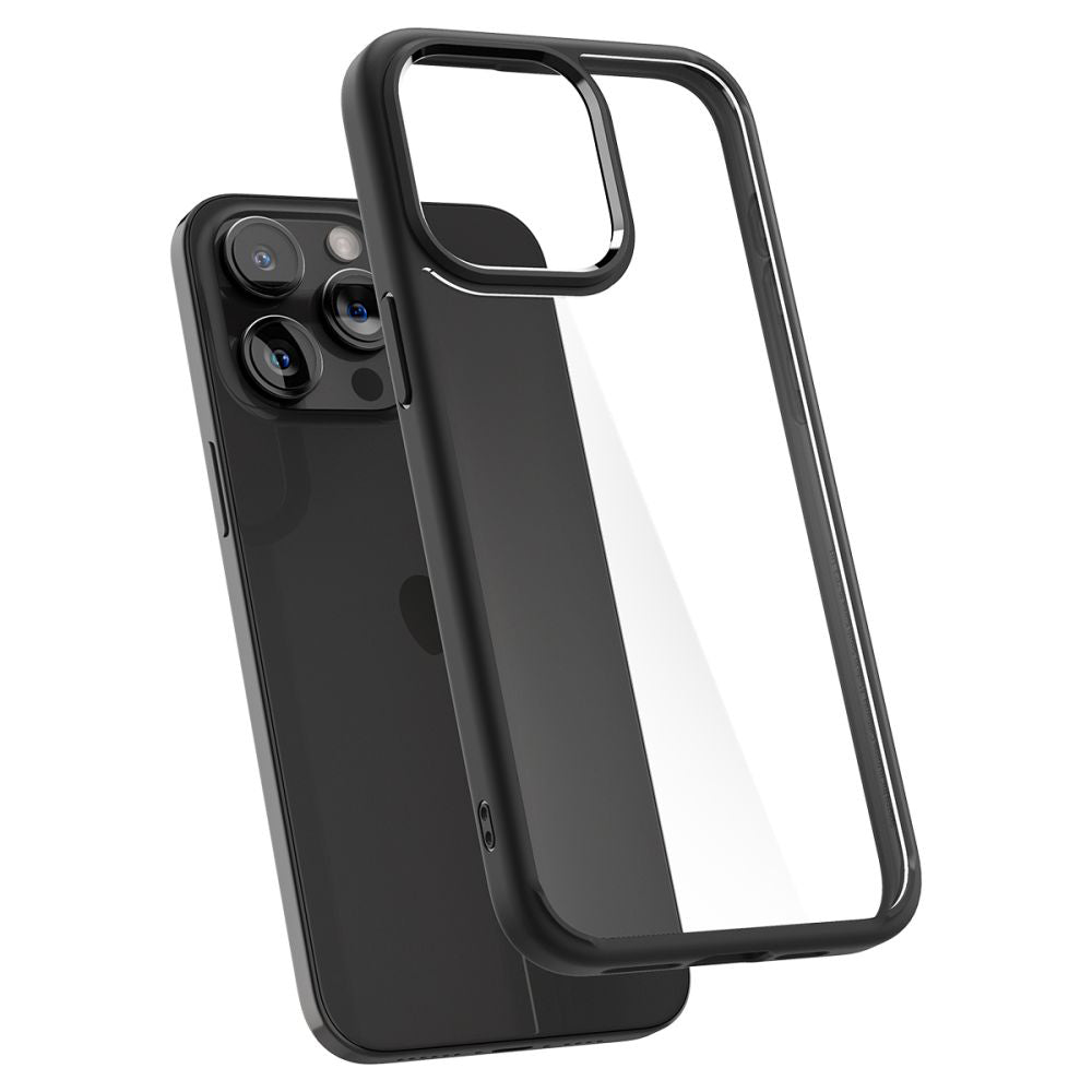 Futrola za Apple iPhone 15 Pro, Spigen, Ultra Hybrid, Crna Mat ACS06713