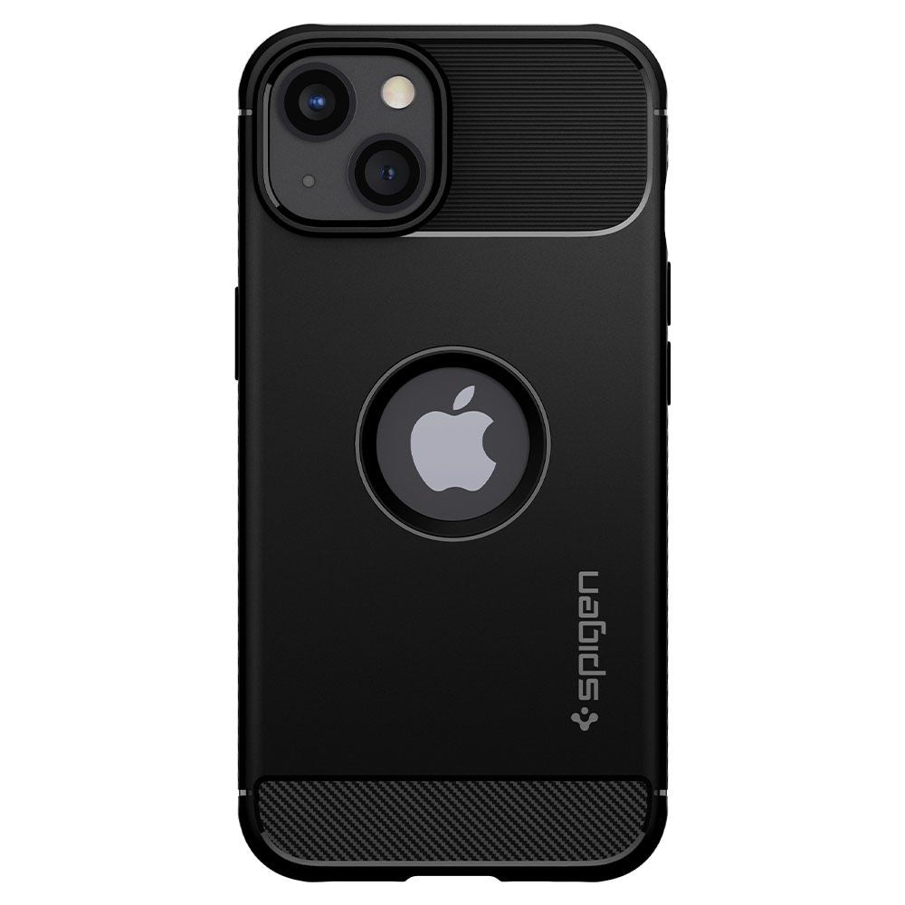 Futrola za Apple iPhone 13, Spigen, Rugged Armor, Crna ACS03518