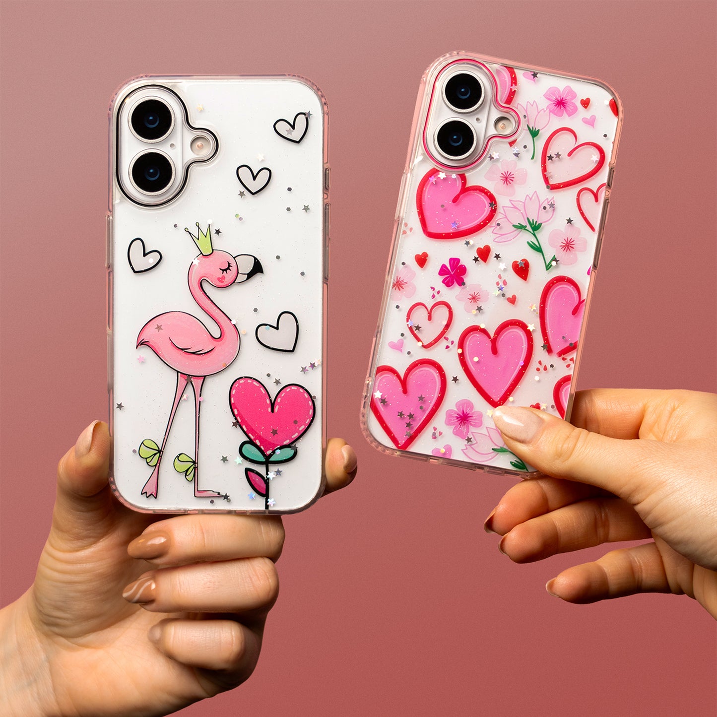 Futrola za Apple iPhone 16 Pro, OEM, Ultra Trendy Love 2, Multicolor