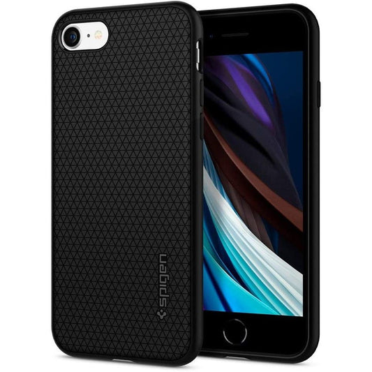 Futrola za Apple iPhone SE (2022) / SE (2020) / 8 / 7, Spigen, Liquid Air, Crna 042CS20511