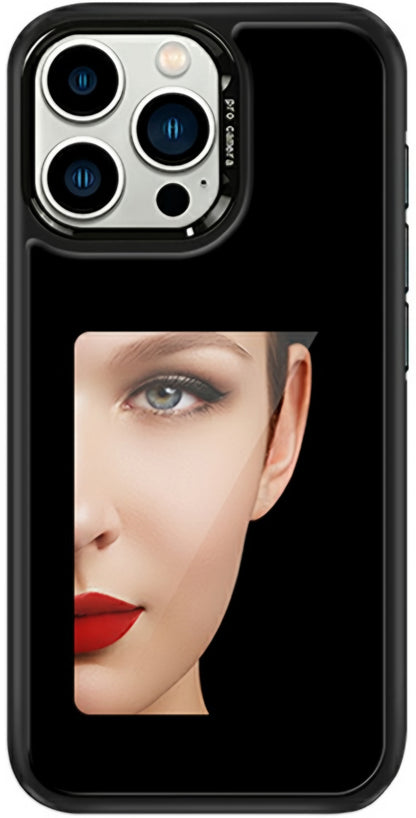 Futrola za Apple iPhone 15 Pro, OEM, Prilagođeni E-Ink ekran (4 inča), Crna