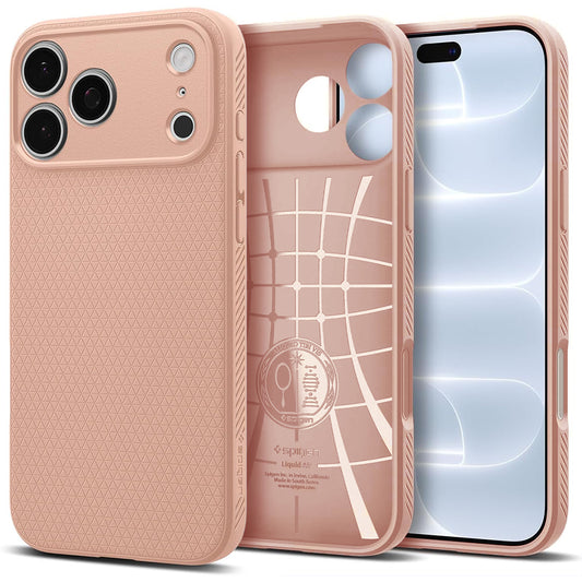 Futrola za Apple iPhone 18 Pro Max / 17 Pro Max, Spigen, Liquid Air, Roze ACS12115