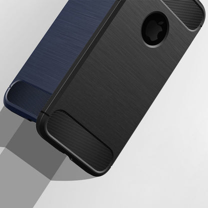 Futrola za Apple iPhone 8 / 7, Techsuit, Karbon, Crna