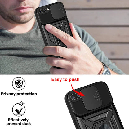Futrola za Apple iPhone 8 Plus / 7 Plus, Techsuit, CamShield, Crna