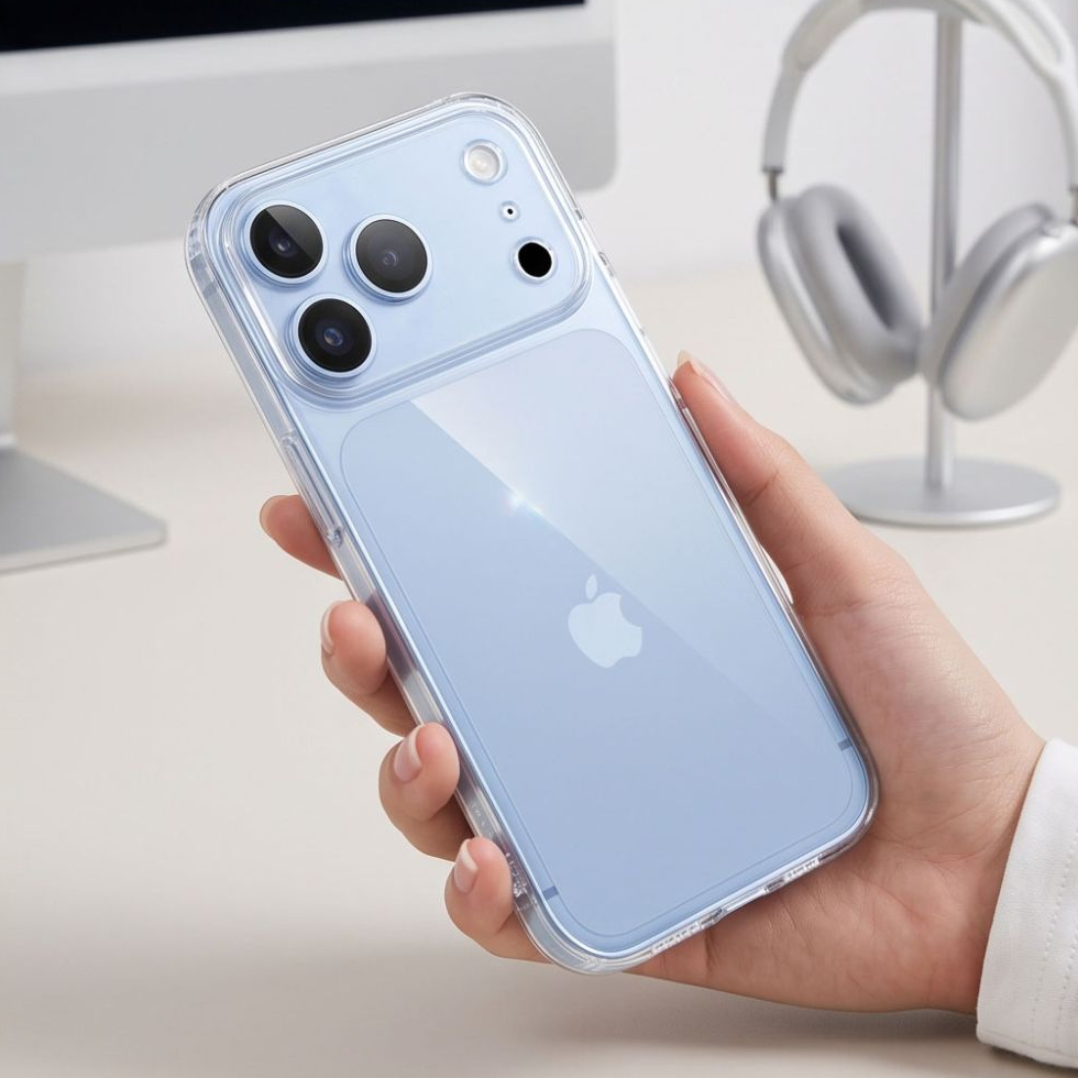Futrola za Apple iPhone 18 Pro Max / 17 Pro Max, Tech-Protect, Flexair sa zaštitnikom ekrana, Providna