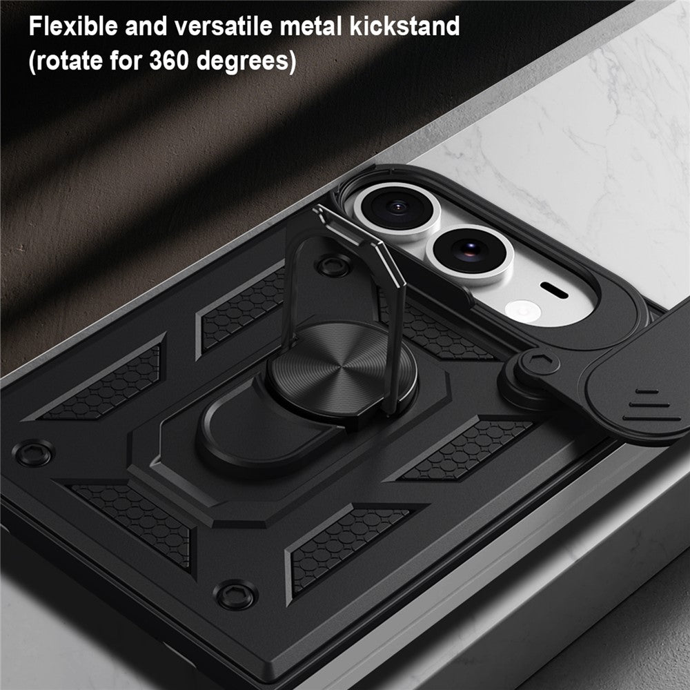 Futrola za Apple iPhone Duo, Techsuit, CamShield, Crna
