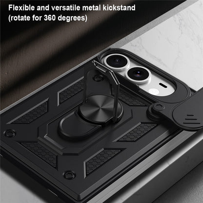 Futrola za Apple iPhone Duo, Techsuit, CamShield, Crna