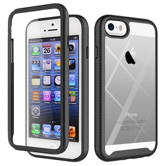 Futrola za Apple iPhone SE (2016) / 5 / 5s, Techsuit, Defense360 Pro, Crna