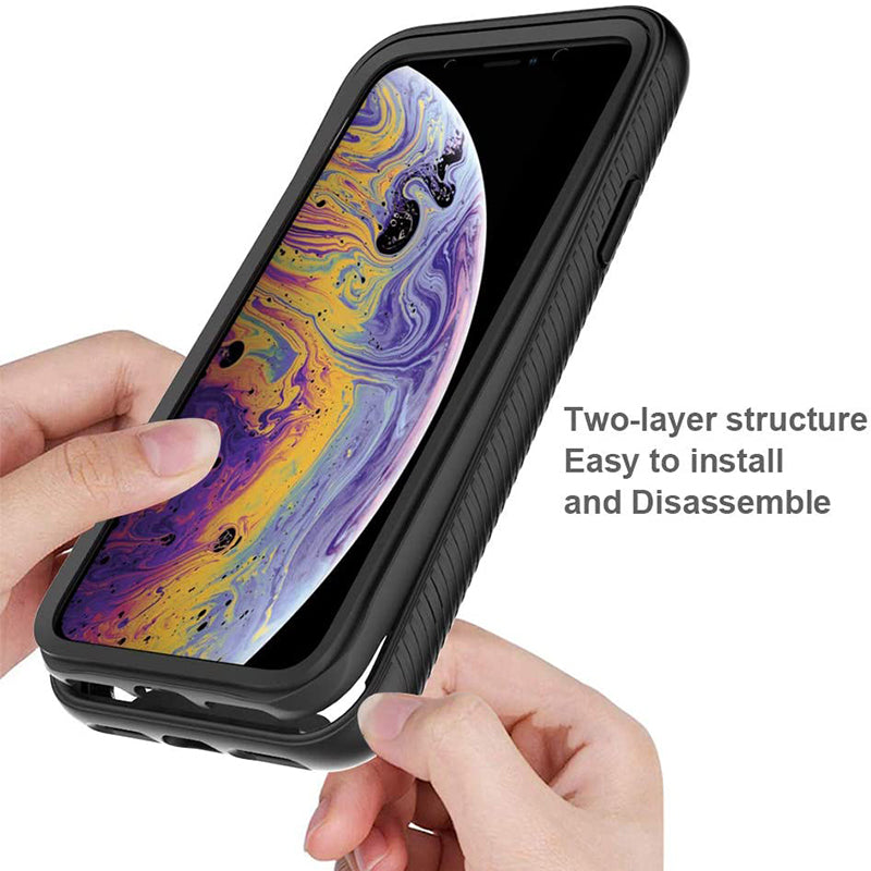 Futrola za Apple iPhone SE (2016) / 5 / 5s, Techsuit, Defense360 Pro, Crna