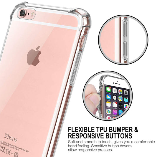 Futrola za Apple iPhone SE (2016) / 5 / 5s, Techsuit, Shockproof Clear, Providna